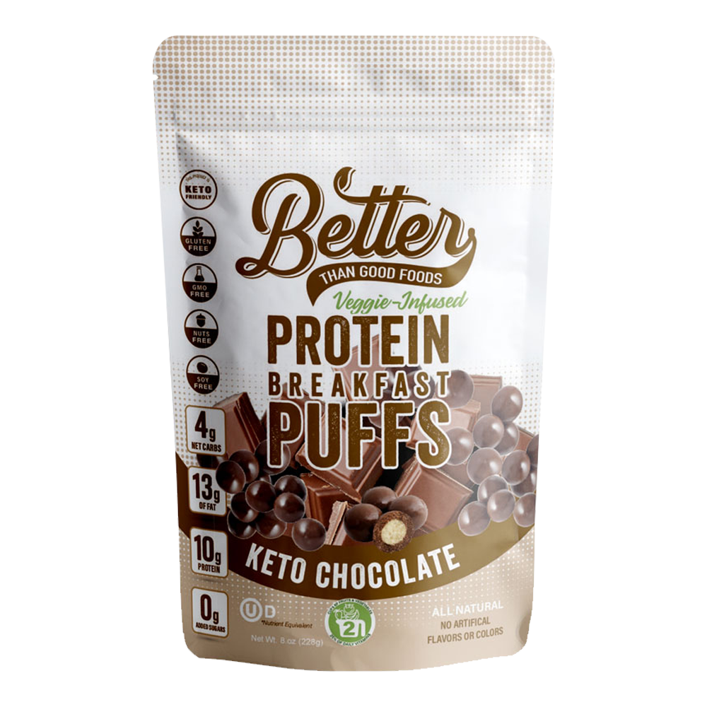 Keto Chocolate Puffs 6oz